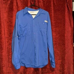 Mens Columbia fishing shirt